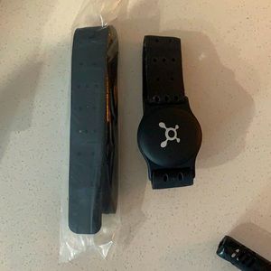 Orange Theory exercise fitness tracker.